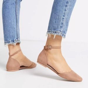 Nude Asos Flats
